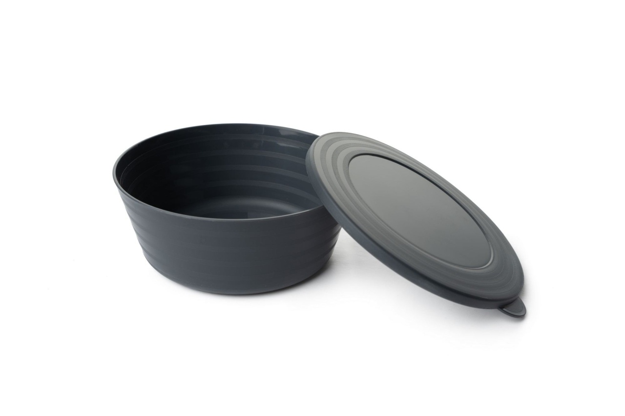 Set 12 caserole plastic , UnicUtil, Versatile Sturdy, Gri Antracit - 3 | YEO