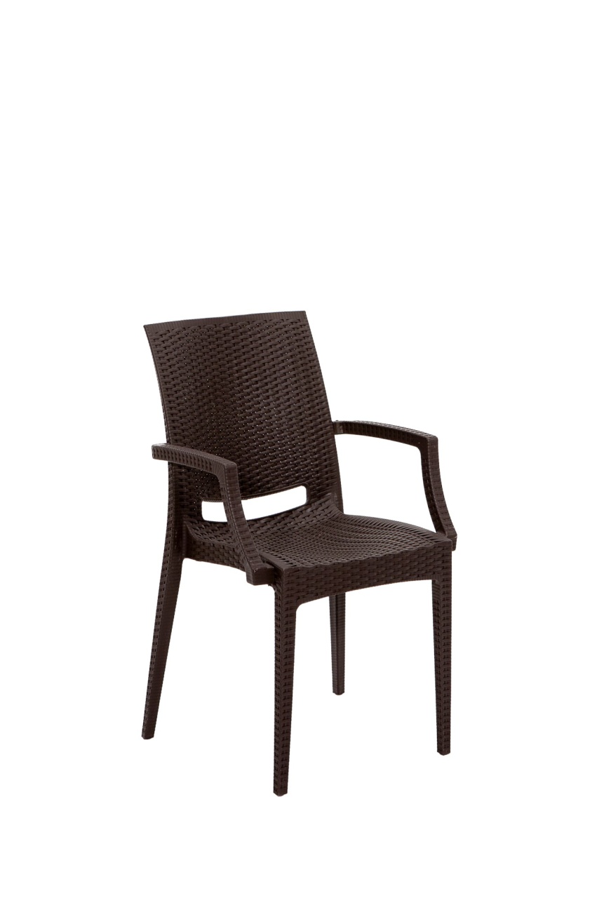 Set Gradina - Masa si Scaune (5 Bucati), Storm breeze, UnicUtil, Culoarea Maro - 2 | YEO