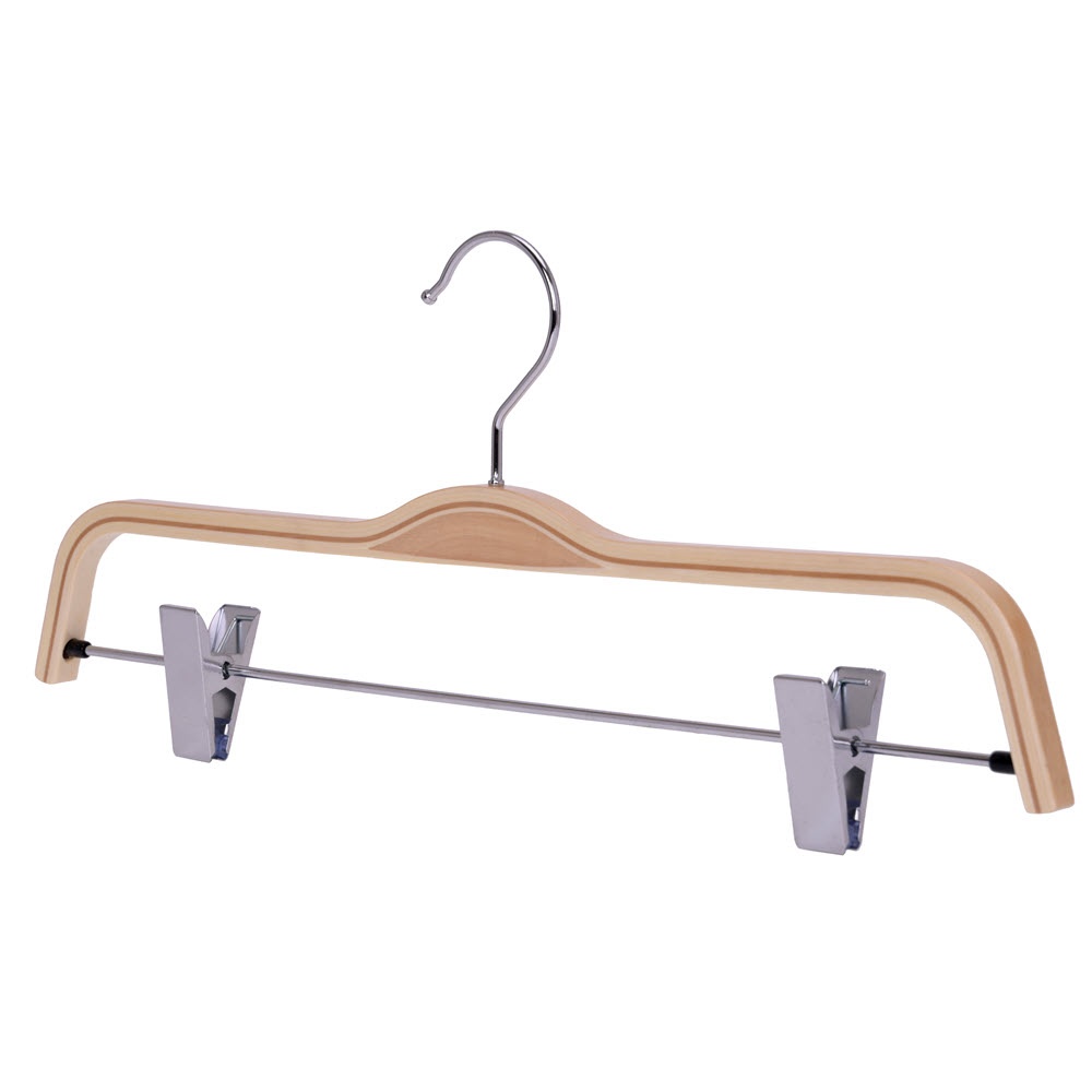 Umeraș din lemn cu cleme, Natur, 1 bucata - imagine 4