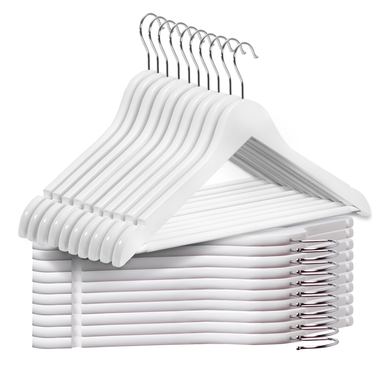 Umeraș din lemn de artar, Alb, 1 bucata - imagine 2