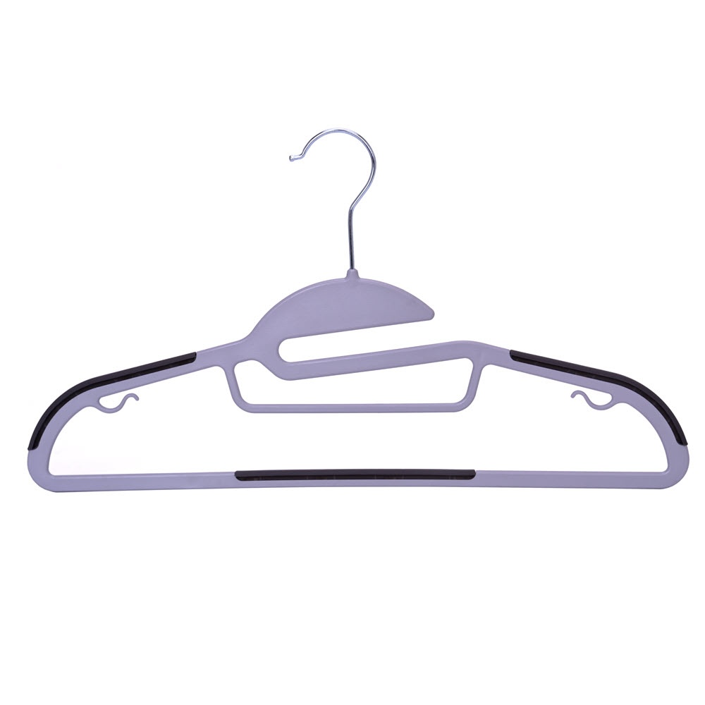 Umeraș din plastic cu margini antialunecare, Gri, 1 bucata - imagine 2