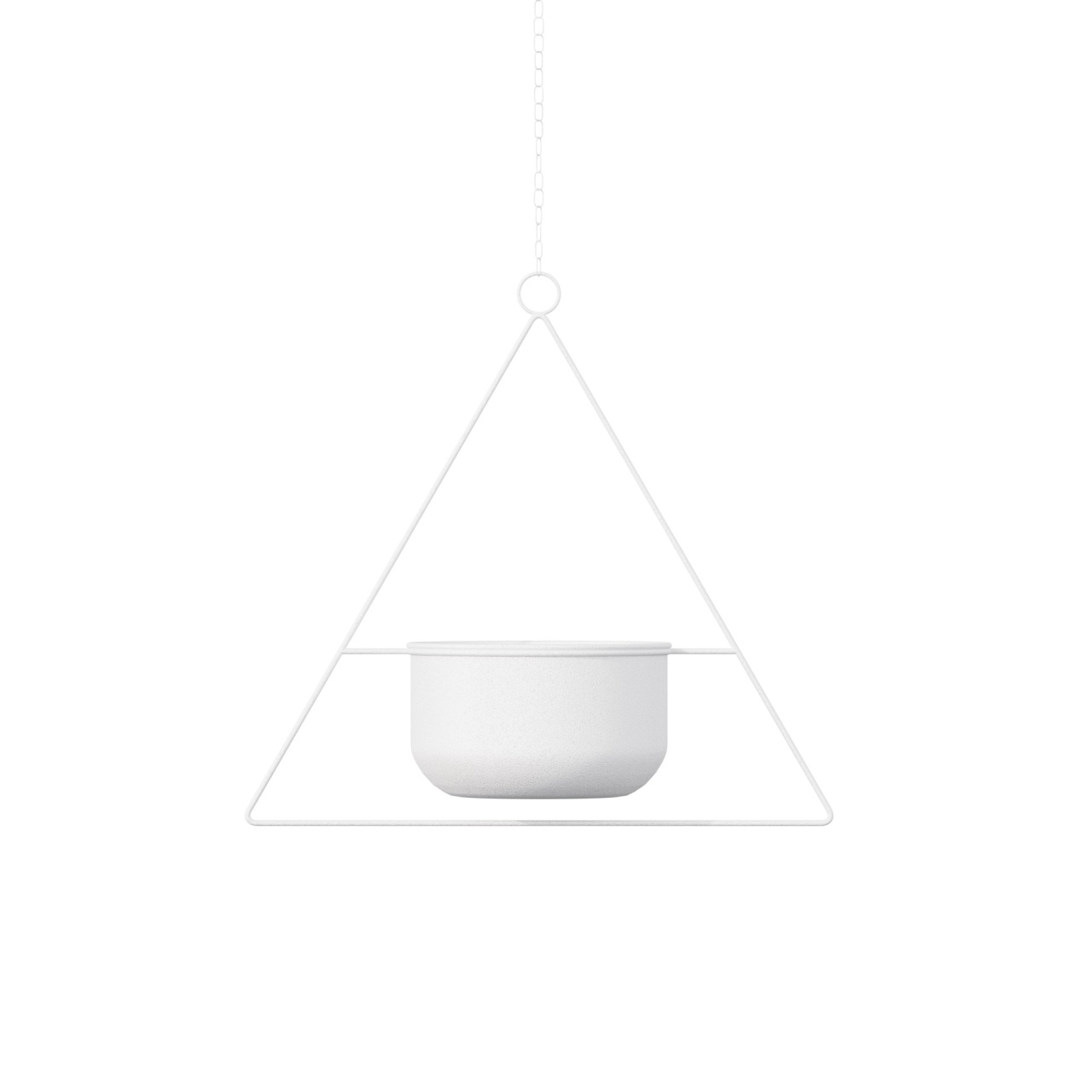 Vas Decorativ, Leaf peak, UnicUtil, Culoarea Alb - 4 | YEO