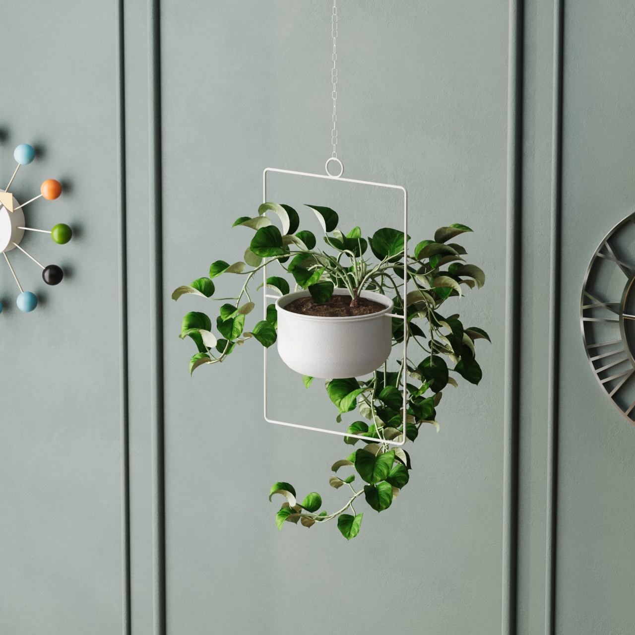 Vas Decorativ, Peak leaf, UnicUtil, Culoarea Alb - 1 | YEO