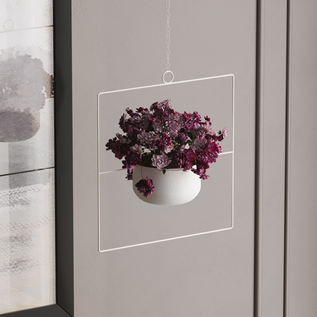 Vas Decorativ, Peak thorn, UnicUtil, Culoarea Alb - 2 | YEO