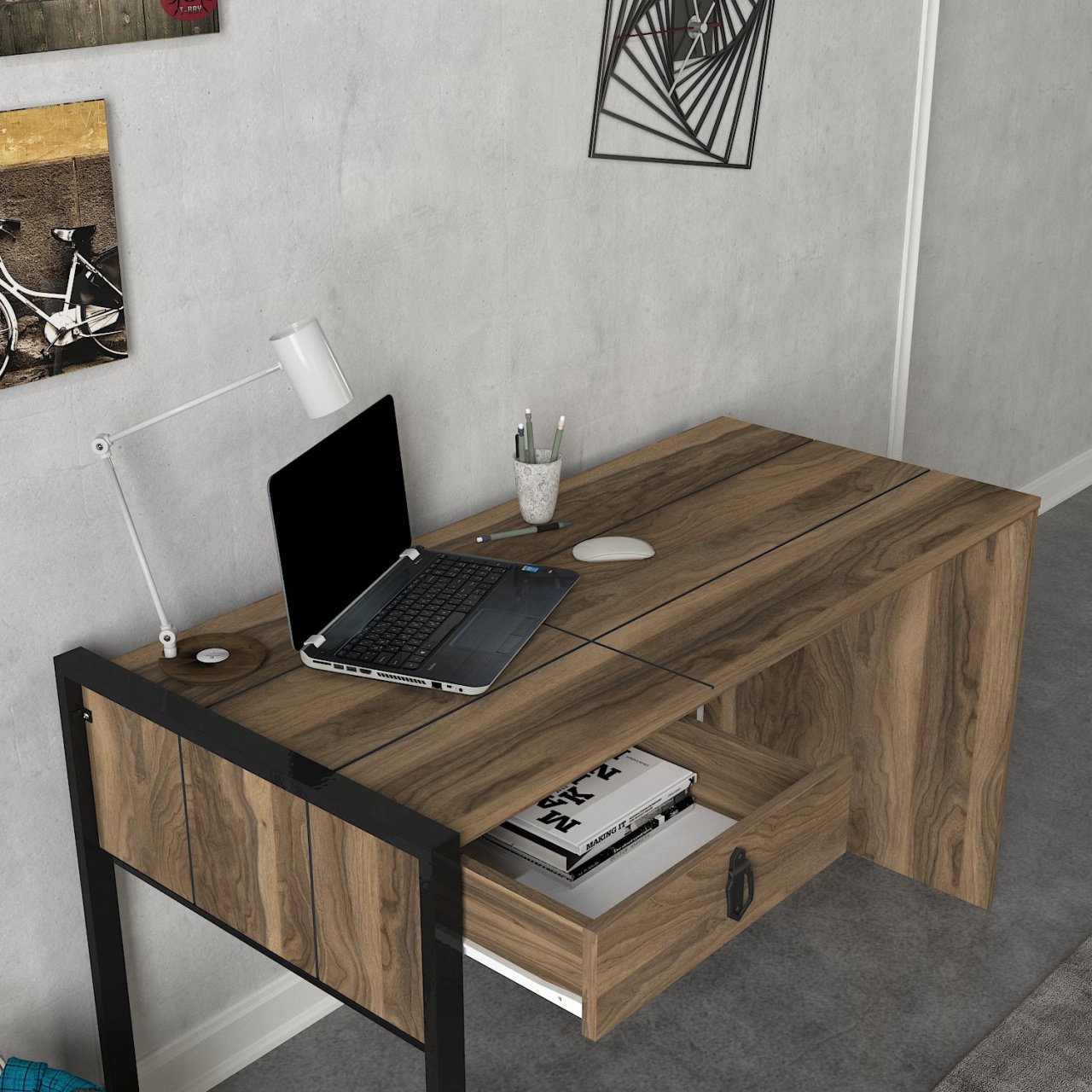 Birou, Bright Frame, UnicUtil, Nuc, UUDESK41 - 3 | YEO