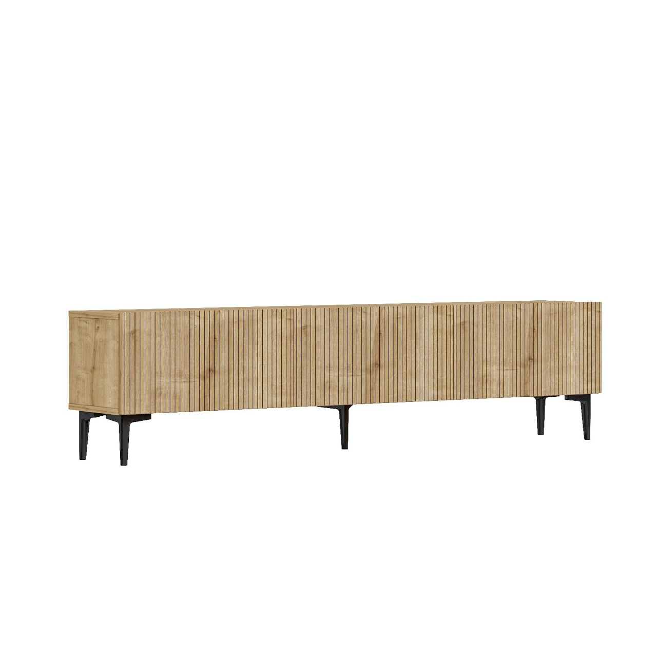Comoda TV, Oscar Sapphire, UnicUtil, Stejar Safir, Lățime: 180 cm, Înălțime: 45 cm, Adâncime: 31,4 cm - view 5