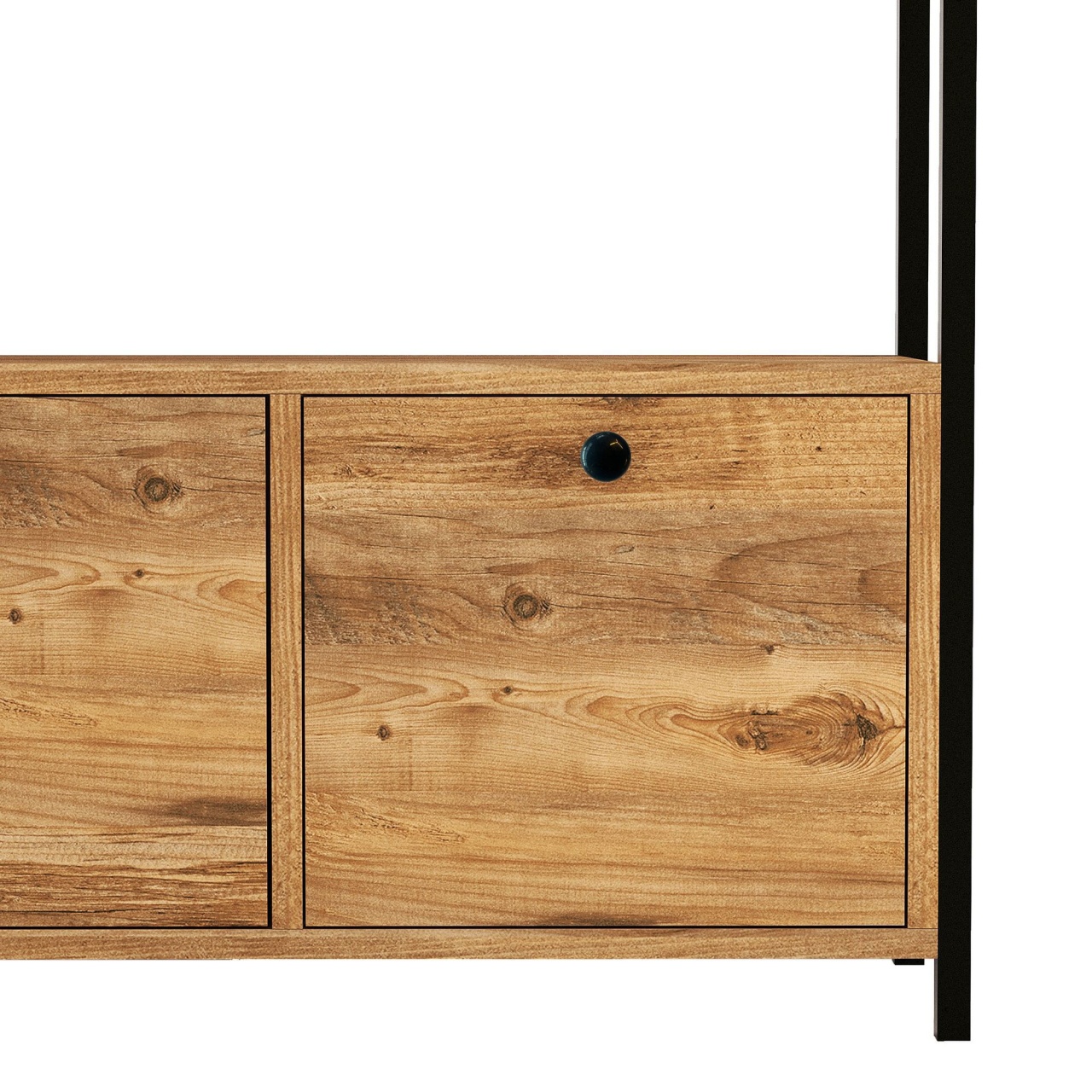 Consolă, Nero V2, UnicUtil, Pin Atlantic-Negru, Lățime: 120 cm, Înălțime: 75 cm, Adâncime: 30 cm - view 10