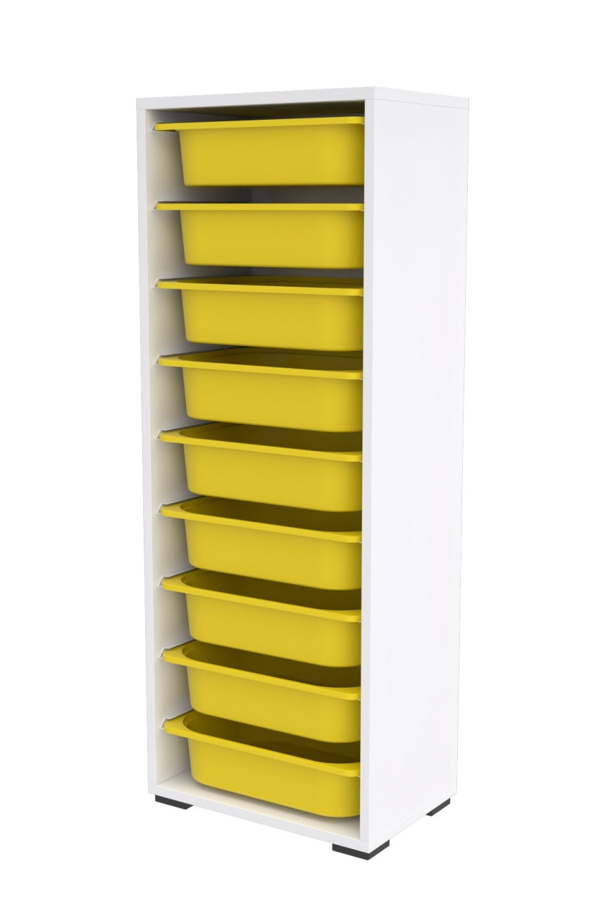 Dulap multifunctional, Dust thorn, UnicUtil, Culoarea Alb Galben - 3 | YEO