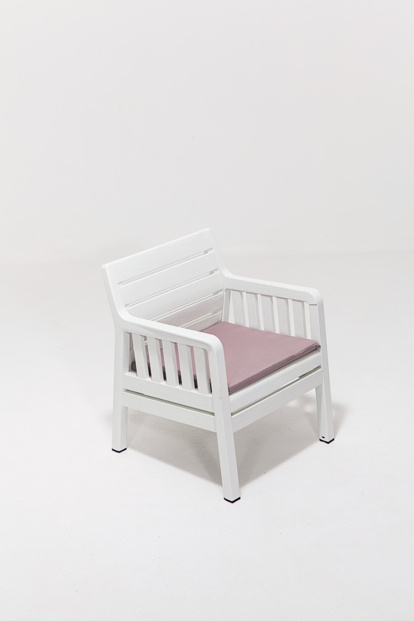 Fotoliu Gradina, Ember blaze, UnicUtil, Culoarea Alb - 2 | YEO