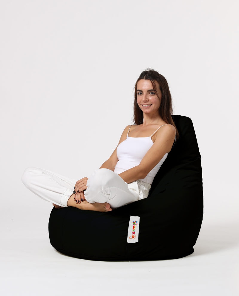 Fotoliu Puf Gradina, Breeze grove, UnicUtil, Culoarea Negru - 2 | YEO