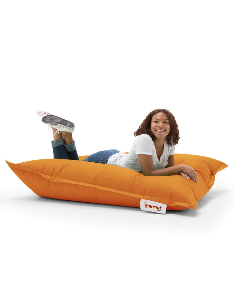 Fotoliu Puf Gradina, Breeze ripple, UnicUtil, Culoarea Portocaliu - 1 | YEO