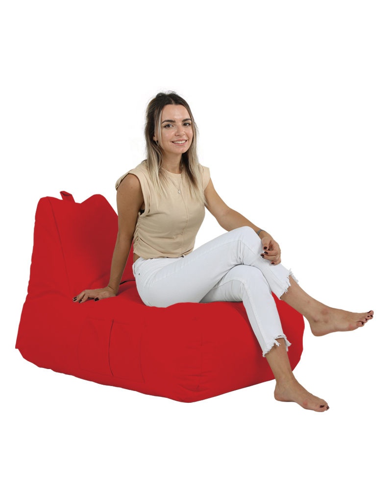 Fotoliu Puf Gradina, Root spark, UnicUtil, Culoarea Rosu - 2 | YEO