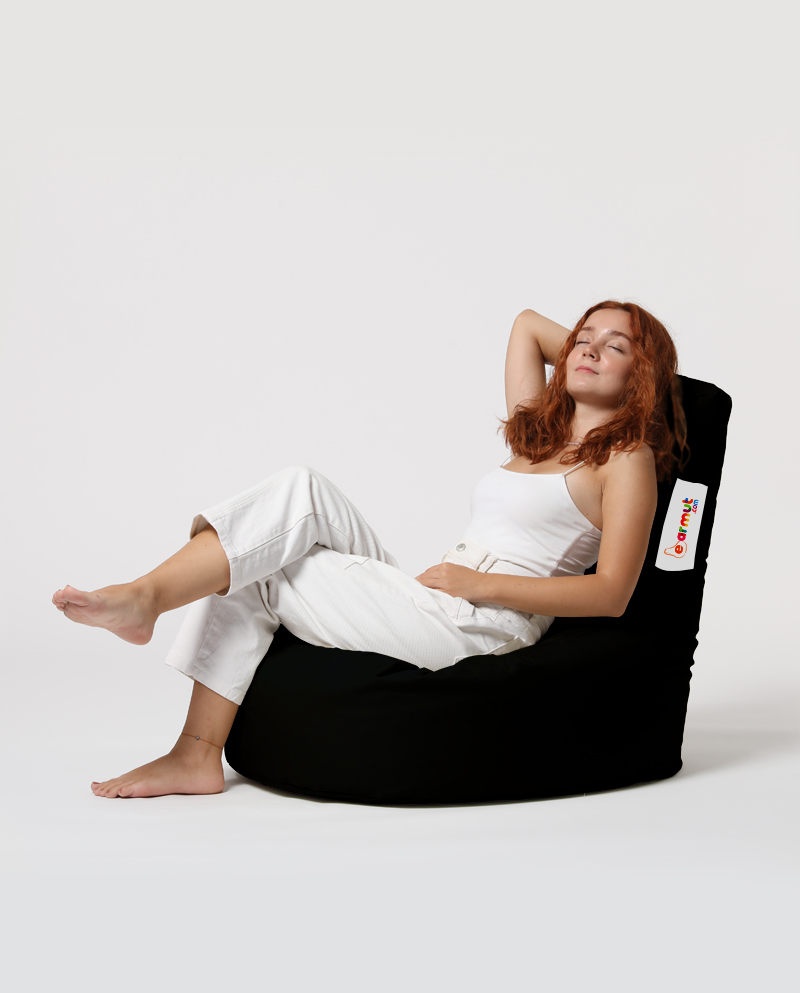 Fotoliu Puf Gradina, Stone blaze, UnicUtil, Culoarea Negru - 3 | YEO