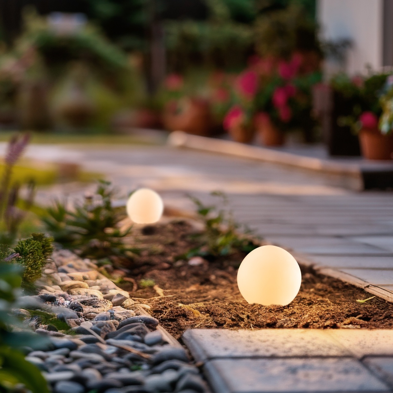 Lampadar Exterior, Shade glow, UnicUtil, Culoarea Negru - 1 | YEO
