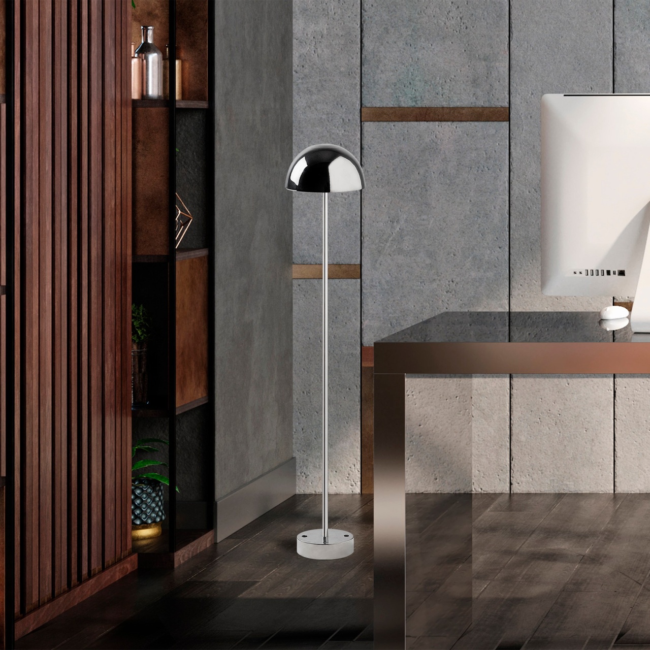 Lampadar, Peak ember, UnicUtil, Culoarea Chrome - 3 | YEO