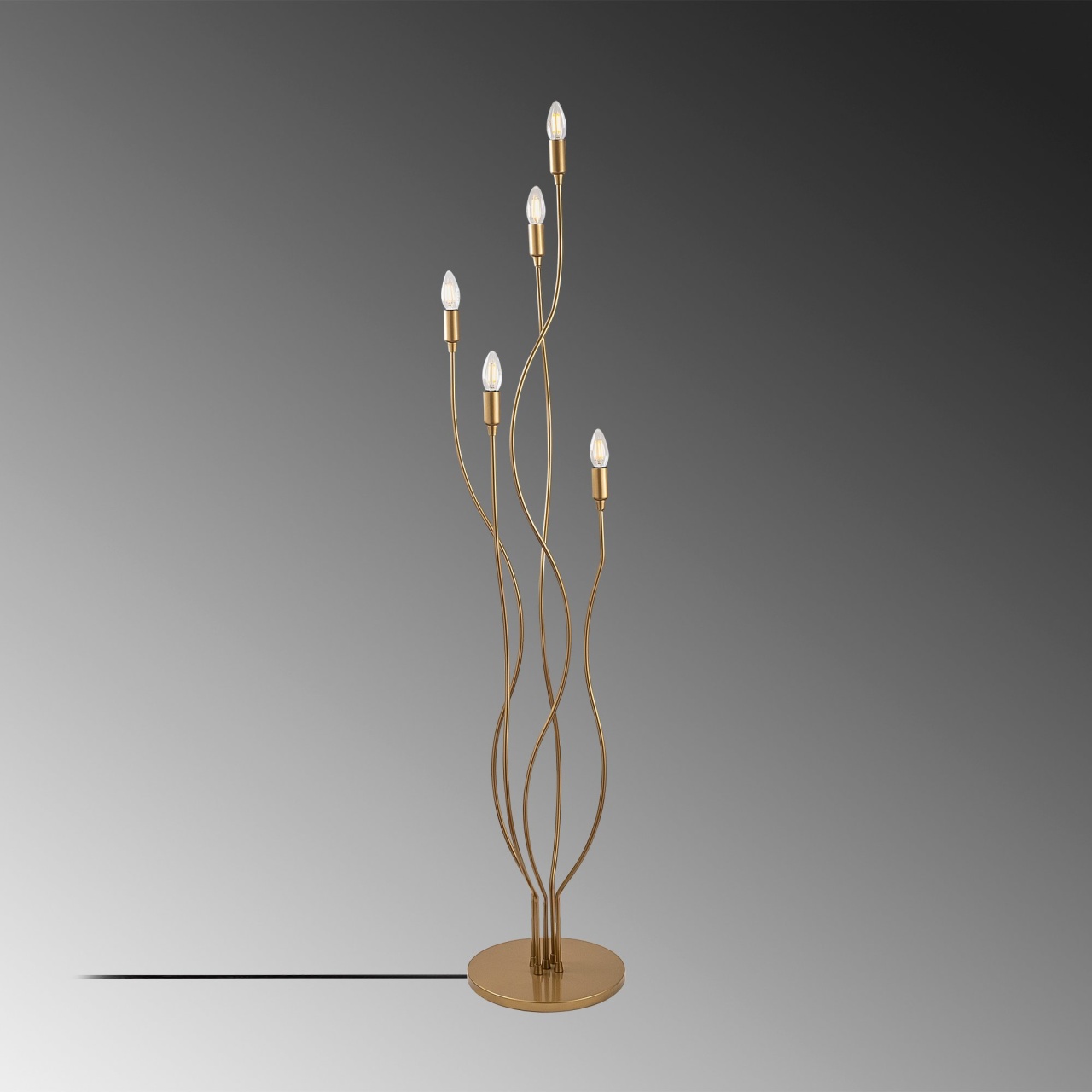 Lampadar, Shell storm, UnicUtil, Culoarea Auriu - 3 | YEO