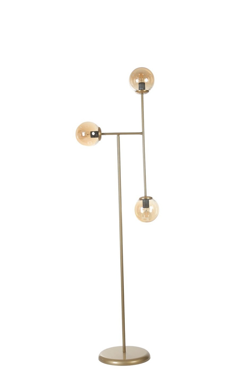 Lampadar, Wave stone, UnicUtil, Culoarea Chihlimbar Auriu - 2 | YEO