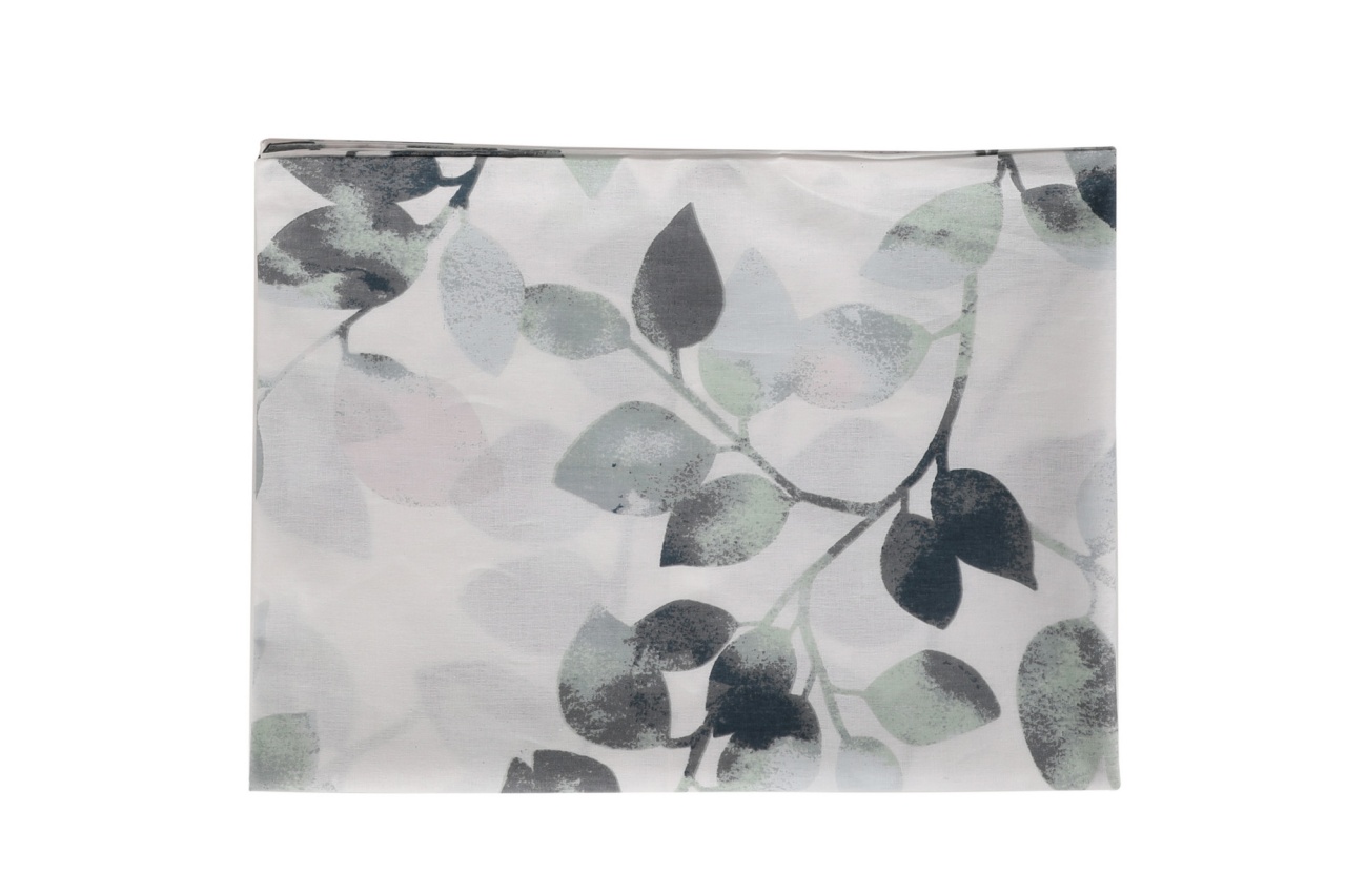 Lenjerie Pat, Glow vine, UnicUtil, Culoarea Verde Alb Negru - 2 | YEO