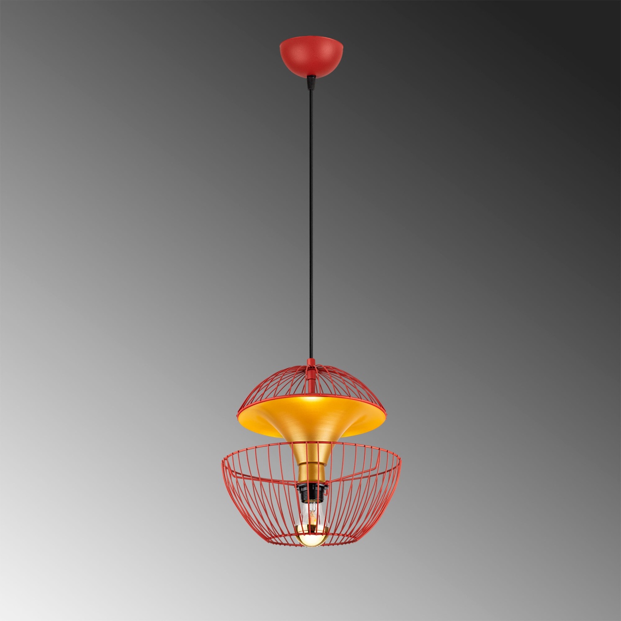 Lustra, Vine leaf, UnicUtil, Culoarea Rosu - 3 | YEO
