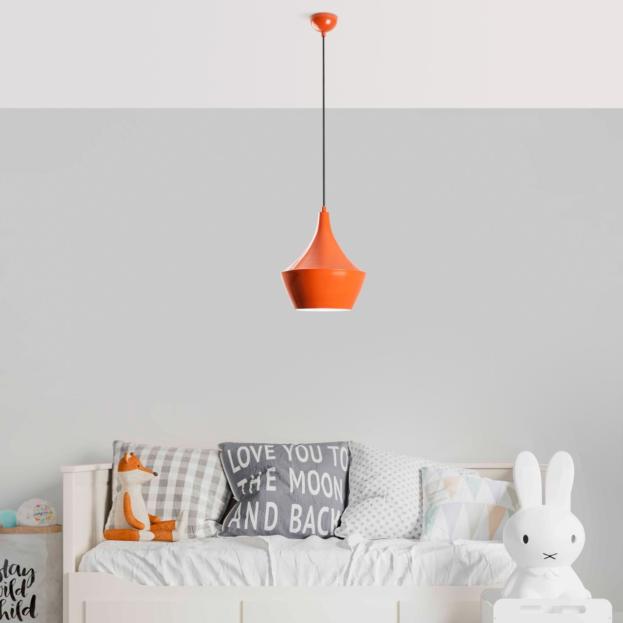 Lustra, Wave ripple, UnicUtil, Culoarea Portocaliu - 1 | YEO