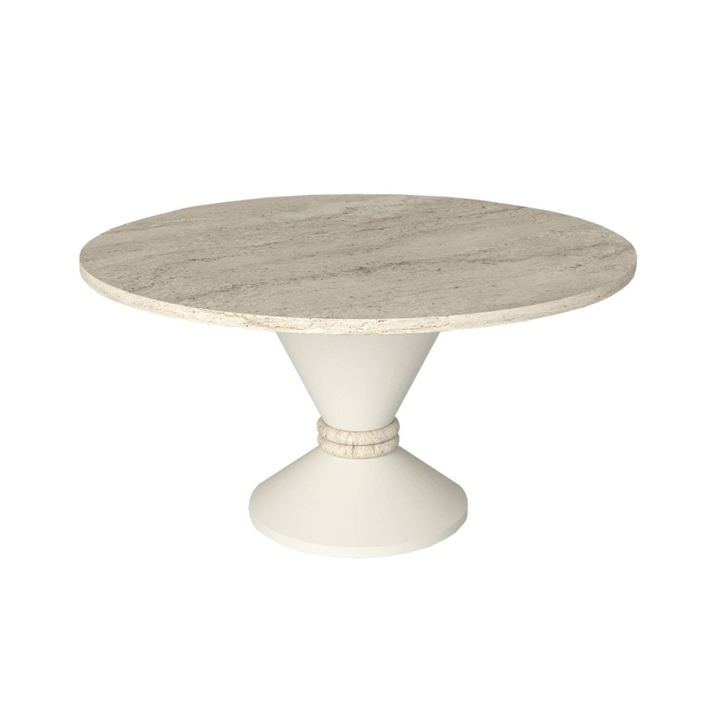 Masă de cafea, Lepper Traverten, UnicUtil, Travertin - imagine 6