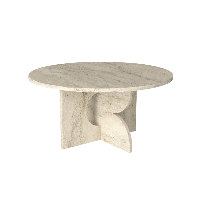 Masă de cafea, Mara Traverten, UnicUtil, Travertin - imagine 8