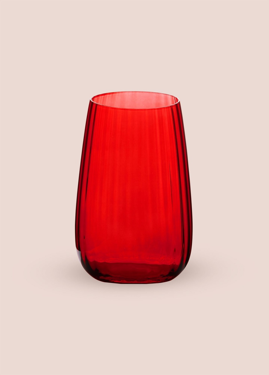Pahar Sticla, Shade cloud, UnicUtil, Culoarea Rosu - 3 | YEO