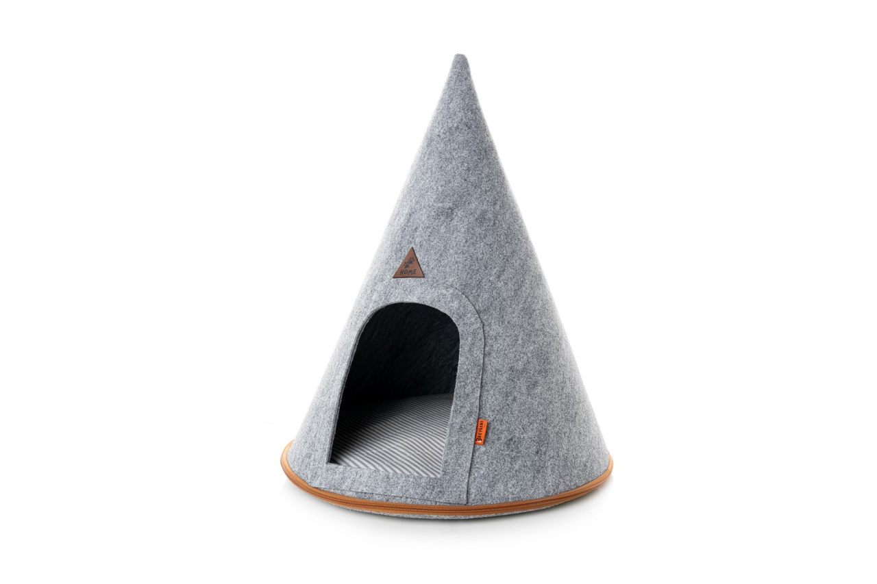 Pat animale companie, Leaf wave, UnicUtil, Culoarea Gri - 2 | YEO