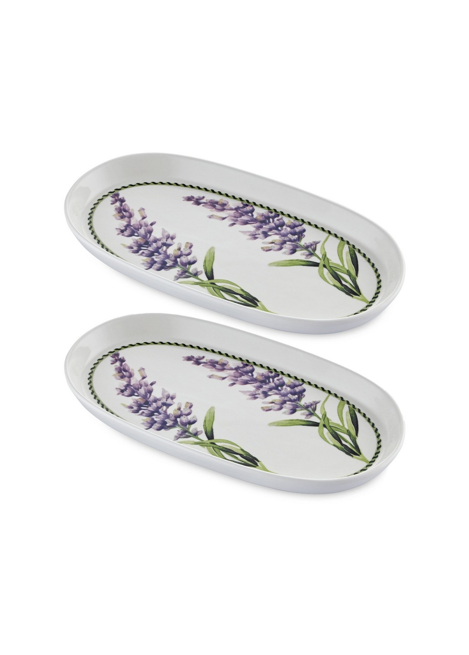 Set Farfurii (2 Bucati), Ember leaf, UnicUtil, Culoarea Mov - view 5