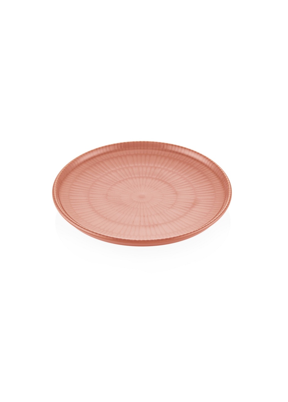 Set Farfurii (6 Bucati), Storm leaf, UnicUtil, Culoarea Somon