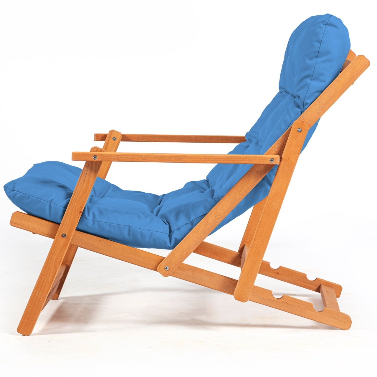 Set Gradina - Masa si Scaune (3 Bucati), Grove echo, UnicUtil, Culoarea Albastru Natural - 1 | YEO