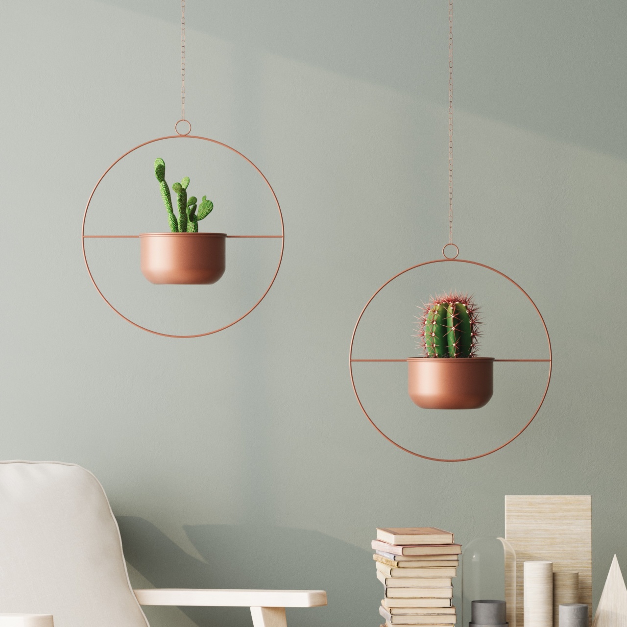 Vas Decorativ, Ripple drift, UnicUtil, Culoarea Cupru - 3 | YEO