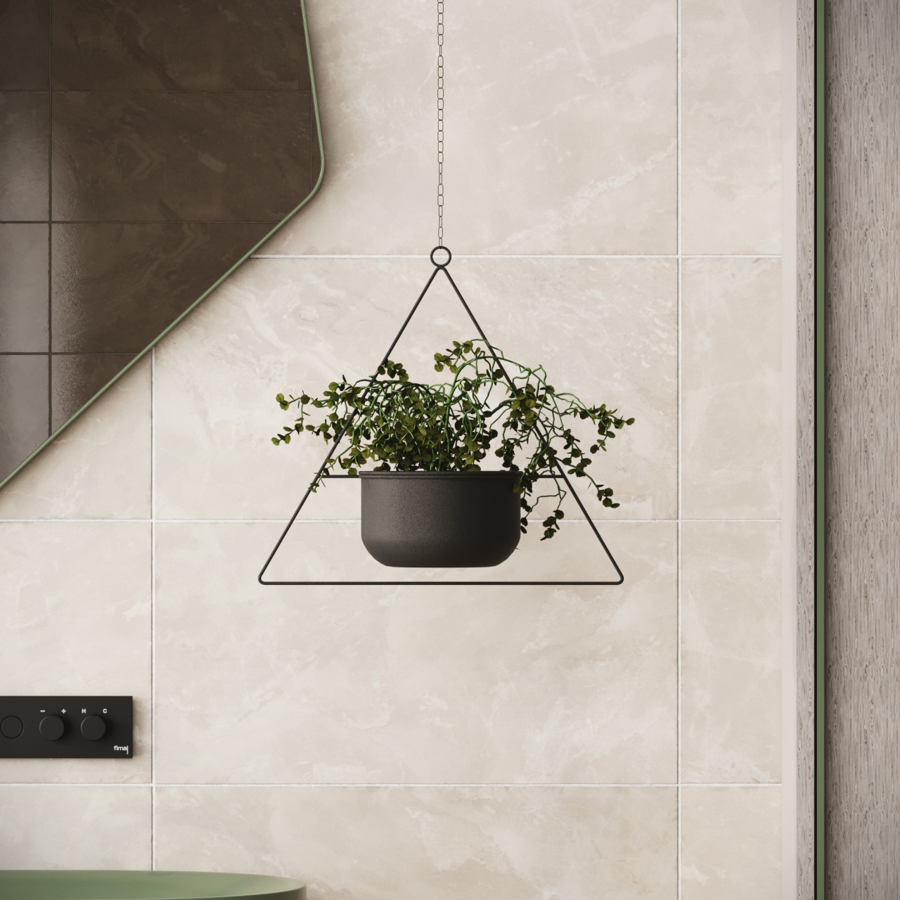Vas Decorativ, Thorn mist, UnicUtil, Culoarea Negru - 2 | YEO
