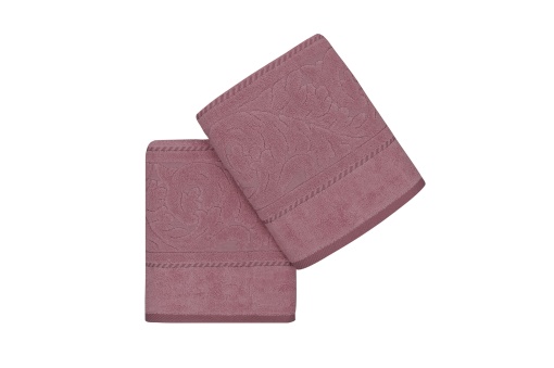 Set prosoape de mana 2 bucati, Classic Style, UnicUtil, Roz