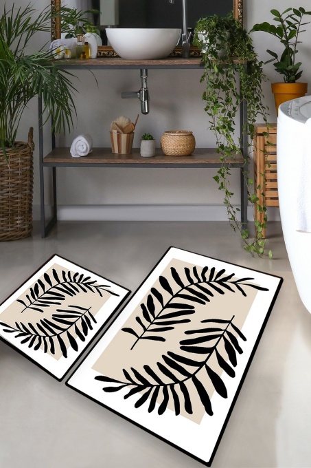 Set covorase baie 2 piese, Elegant Design, UnicUtil, Multicolor