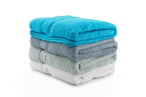 Set prosoape de mana 4 bucati, Sophisticated Texture, UnicUtil, Alb