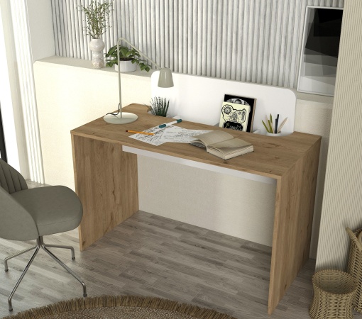 Birou, Modern Base, UnicUtil, Crem-Alb, UUDESK39