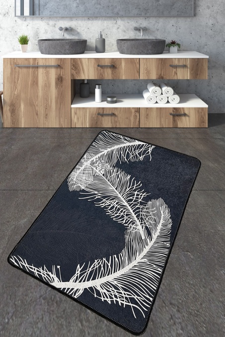 Covoras de baie, Sophisticated Texture, UnicUtil, Multicolor