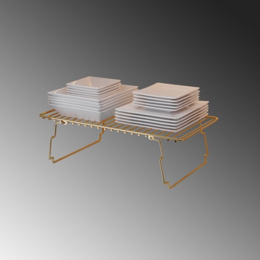 Raft stivuibil, Simple Shelf, UnicUtil, Auriu