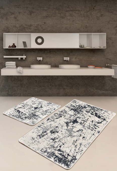 Set covorase baie 2 piese, Modern Look, UnicUtil, Multicolor