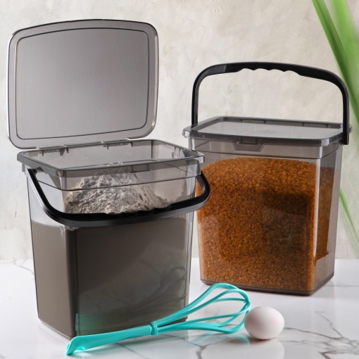 Set 2 recipiente alimentare , UnicUtil, Compact Modern, Multicolor