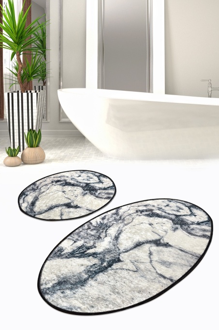 Set covorase baie 2 piese, Comfort Plush, UnicUtil, Multicolor