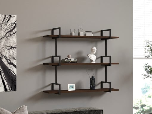Rafturi perete, Timeless Design, UnicUtil, 87 x 76 x 22 cm, Nuc