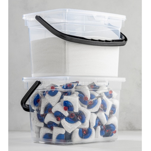 Set 2 recipiente alimentare , UnicUtil, Modern Stylish, Alb