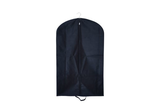 Husa pentru costum, cu maner, din material netesut, Polipropilenă, 60 x 100 cm, Negru, UUHH01