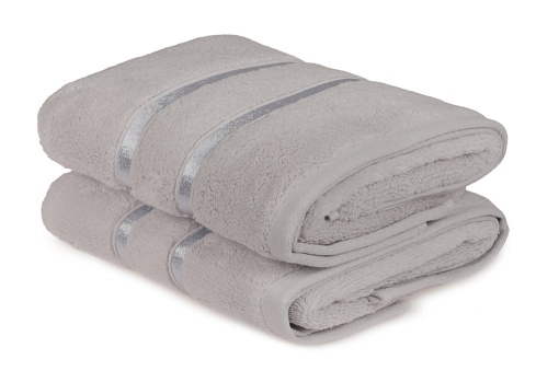 Set prosoape de mana 2 bucati, Chic Finish, UnicUtil, Albastru Deschis