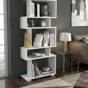 Biblioteca UnicUtil, Alb, 19.5 x 60 x 163 cm - Img 4