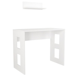Birou, Minimal Space, UnicUtil, 90 x 45 x 73.8 cm, Alb, UUDESK30 - Img 4