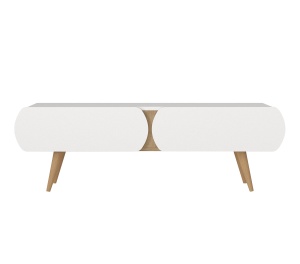 Comoda TV, Elegant Point, UnicUtil, Alb-Crem - Img 8