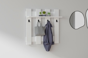 Cuier Elegant, Pure Craft, UnicUtil, 70 x 70 x 18 cm, Alb - Img 1